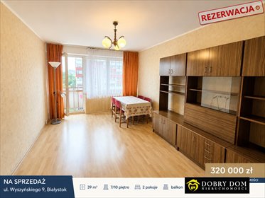 Zapraszam do 2-pokojowego mieszkania 39 m² w Białymstoku mieszkanie Białystok, Przydworcowe