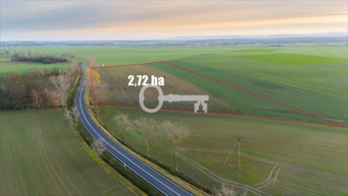 Sprzedam działkę inwestycyjną 2,72 ha przy DK94 w Michowie działka Michów