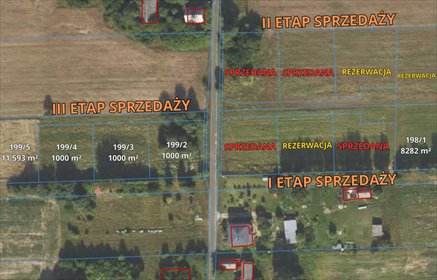 działka na sprzedaż 1000m2 działka Grabostów