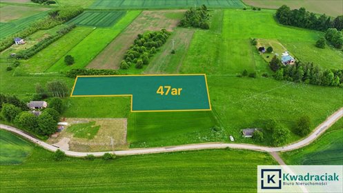 Działka 46,81 ar z warunkami zabudowy w Szebniach działka Szebnie