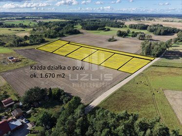 Działka 1670 m² w Boroszewie - pod zabudowę jednorodzinną działka Boroszewo