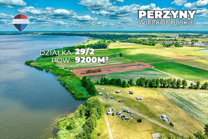 Sprzedam działkę 9 200 m² nad Jeziorem Zbąszyńskim działka Perzyny