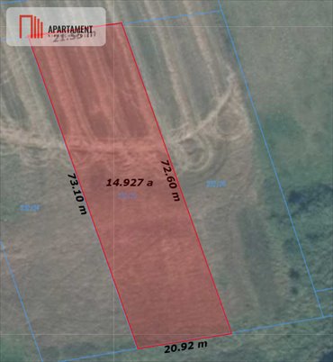 Działka 1500m² z widokiem na jezioro Łabędź, blisko Iławy działka Wola Kamieńska