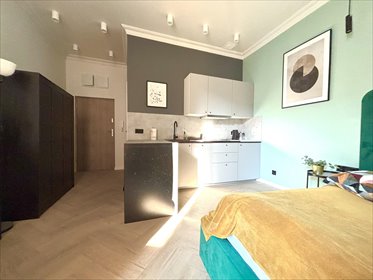 Gotowe pod wynajem 23,45 m2 w centrum Łodzi mieszkanie Łódź, Śródmieście, Rewolucji 1905 roku