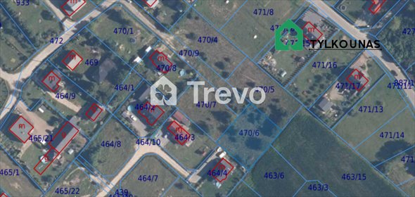 działka na sprzedaż 1000m2 działka Somonino, Polna