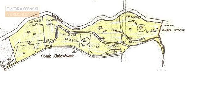 działka na sprzedaż 190000m2 działka Śliwice, Wrocławska