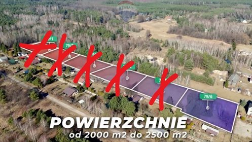działka na sprzedaż 2260m2 działka Grabina Radziwiłłowska, Bolimowska