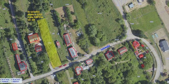Sprzedam działkę 82 m² pod zabudowę mieszkaniową działka Przemyśl, Łętowska