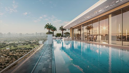 Luksusowe apartamenty 1-3 pokoi z tarasami w Meydan mieszkanie Meydan, Meydan, Meydan, Dubaj