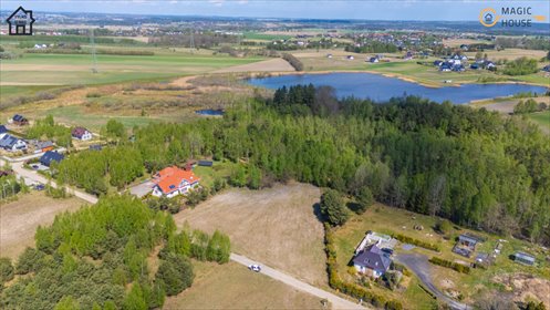 Działka 1005 m² przy lesie i jeziorach, blisko Gdańska działka Przyjaźń, Świerkowa