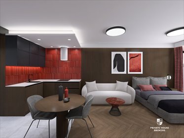 Nowoczesne studio 27,6m² z tarasem, klimatyzacją i Smart Home zapraszam mieszkanie Kraków, Salwator, Salwator, Tadeusza Kościuszki