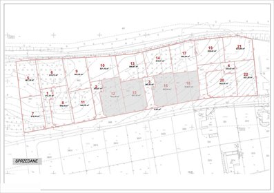 działka na sprzedaż 850m2 działka Lubsko, Jarzębinowa