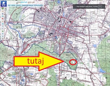działka na sprzedaż 2317m2 działka Kielce, Klecka