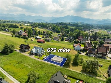 Działka 679 m² z mediami i szerokimi możliwościami rozwoju. działka Poronin, Tadeusza Kościuszki