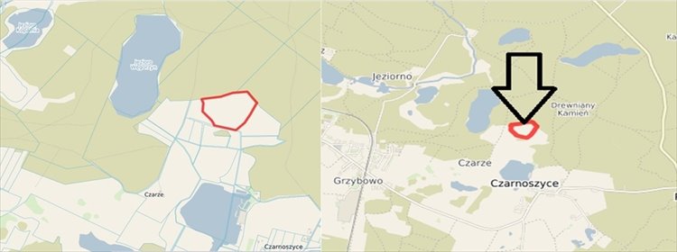 Działka rolna 5,88 ha z potencjałem, przetarg 18.06 działka Polnica