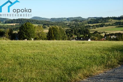 Widokowa działka w Puńcowie - panorama gór i spokój działka Puńców