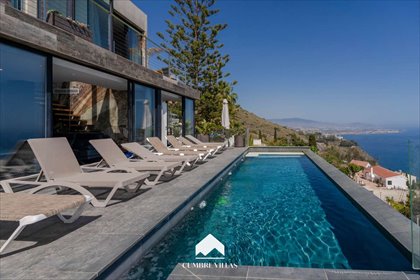 Luksusowa villa z widokiem na morze, jacuzzi i basen dom Salobreña, Salobreña