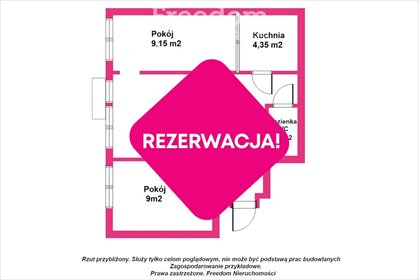 mieszkanie na sprzedaż 45m2 mieszkanie Włocławek, Starodębska