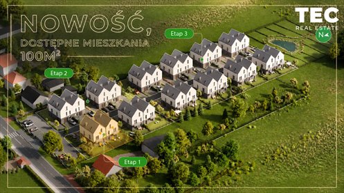 Przestronne 100 m² z antresolą i balkonem w Słomnikach. mieszkanie Słomniki