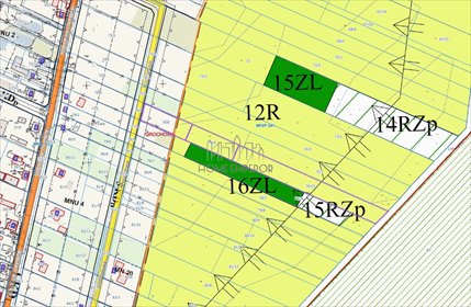 Polecam działkę 7 552 m² z planem zabudowy w Grochowej działka Grochowa, Kryształowa