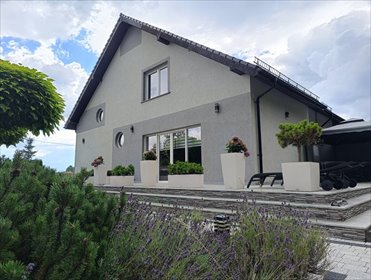 Nowoczesny dom 190 m2 z ogrodem i garażem w Pokrzywniku dom Pokrzywnik