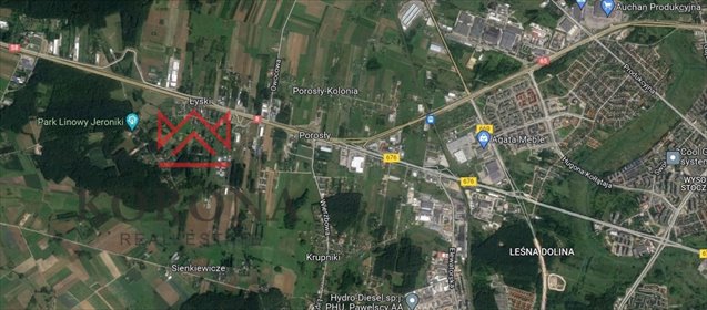 Zapraszam do zakupu działki usługowej 2955 m² przy S8 w Białymstoku działka Białystok, Bacieczki