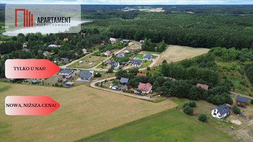 Działka 1870 m² z WZ na 2 domy w Małym Bukowcu działka Mały Bukowiec