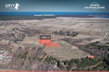 działka na sprzedaż 1486m2 działka Smołdziński Las