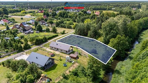 Działka Skórka 1741 m2 z dostępem do rzeki i widokiem działka Skórka