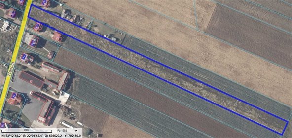 Działka 7577 m² z warunkami zabudowy w Jednaczewie działka Jednaczewo, Wesoła