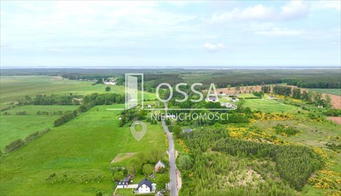 działka na sprzedaż 1180m2 działka Charbrowo