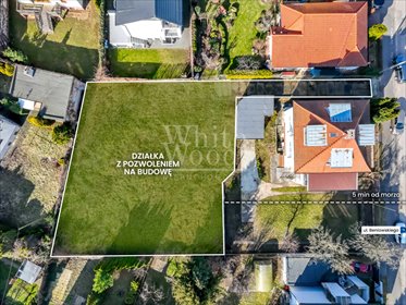 Działka budowlana na sprzedaż Gdańsk, Oliwa, Maurycego Beniowskiego 840m2 Foto 5