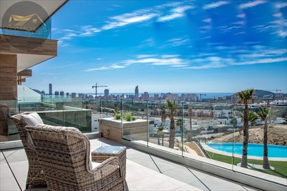 Do sprzedania nowoczesny apartament z widokiem na morze w Finestrat mieszkanie Finestrat