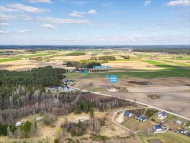 Działka 2458 m² z warunkami zabudowy w Osowie działka Osowo, Wielewska