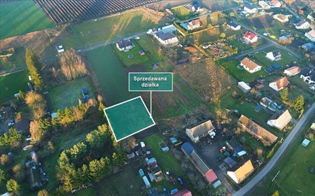 Działka budowlana 1310 m2 w spokojnej wsi Wilcze Laski. działka Wilcze Laski
