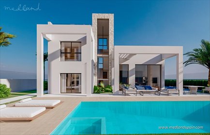 Nowoczesna villa z basenem i panoramicznymi widokami dom Finestrat