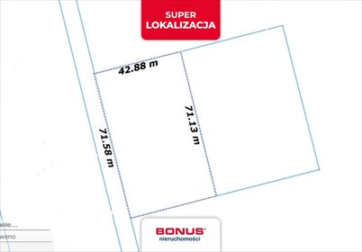 działka na sprzedaż 3000m2 działka Aleksandrówka, Długa