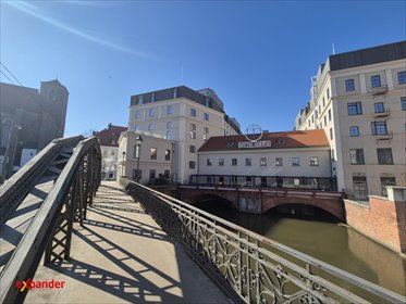 Lokal gastronomiczny z widokiem na kanał, gotowy biznes lokal użytkowy Wrocław, Grodzka