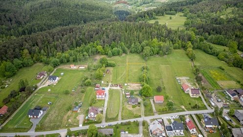 działka na sprzedaż 1777m2 działka Krzeszów