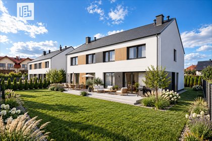 Zapraszam do obejrzenia nowoczesnego domu 124 m² z ogrodem i garażem w Rumi dom Rumia, Nagietkowa