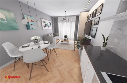 Nowoczesne 2-pokojowe mieszkanie 39 m² z balkonem mieszkanie Poznań, Starołęka-Minikowo-Marlewo, Unii Lubelskiej
