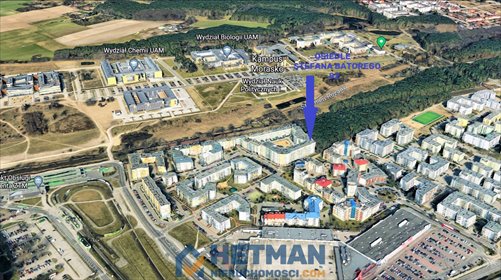 mieszkanie na wynajem 54m2 mieszkanie Poznań, Piątkowo, Stefana Batorego