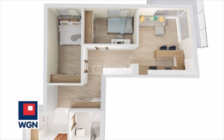 mieszkanie na sprzedaż 57m2 mieszkanie Brodnica, Witosa