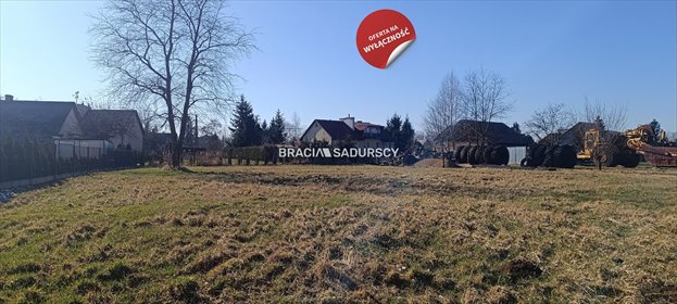 działka na sprzedaż 999m2 działka Skawina, Kwiatowa