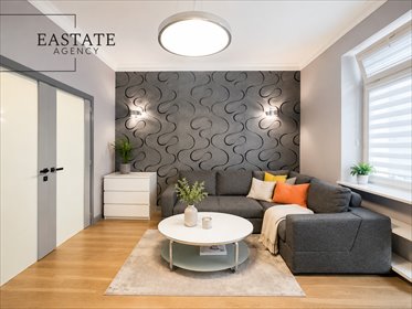 Nowoczesny apartament 48 m² z balkonem i widokiem na centrum Warszawy mieszkanie Warszawa, Śródmieście, Widok
