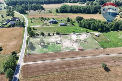 działka na sprzedaż 6101m2 działka Budy Zosine, Kaska