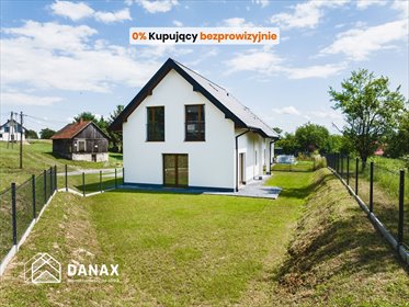 Dom wolnostojący z garażem, stan deweloperski - polecam! dom Zielonki, Klonowa