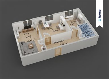 mieszkanie na sprzedaż 49m2 mieszkanie Włocławek