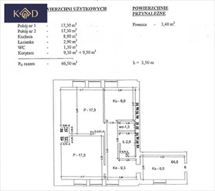 Przestronne 3-pokojowe mieszkanie z parkingiem na Jeżycach mieszkanie Poznań, Jeżyce, Józefa Kraszewskiego