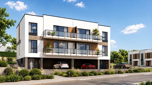 Nowoczesne 3-pokojowe mieszkanie z ogródkiem i garażem mieszkanie Rzeszów, Projektant, Pańska